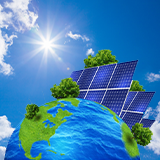 solar saves the earth from carbon emission